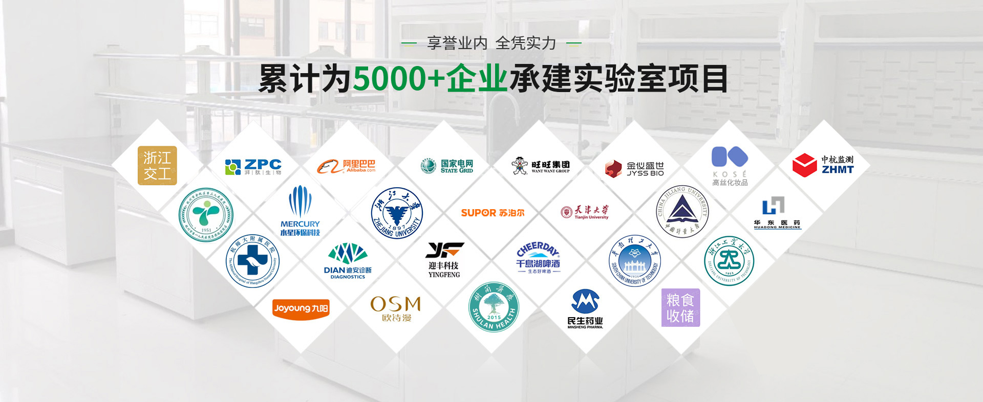 塘樹科技累計為5000+企業承建實驗室項目